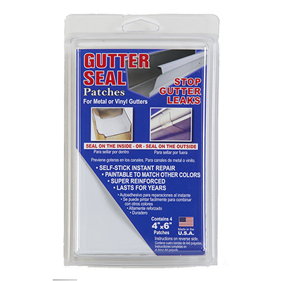 4PK 4x6 Gutter Seal Patch