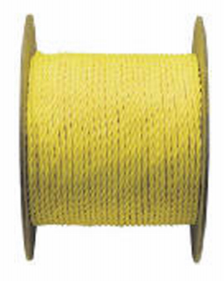 Yellow Twisted Rope Per Foot
