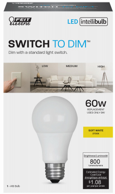 9.5W A19 Intelli Dimmable Bulb