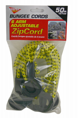 50" 6 Arm ADJ Zip Cord