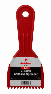 1/4"V-Notch 3" Spreader