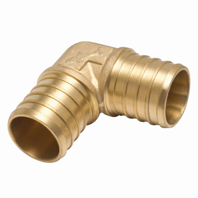 1" Brass Barbed Elbow