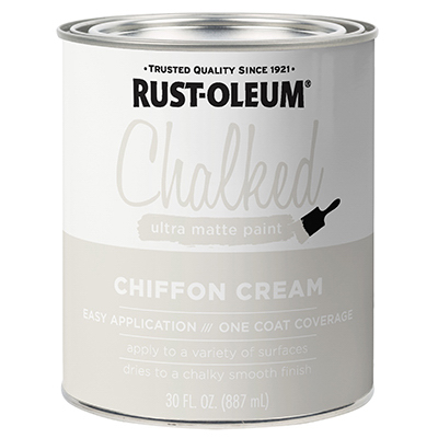 30OZ Cream Chalked Paint