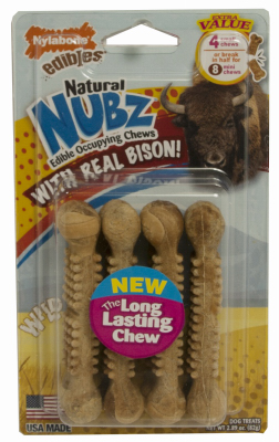 4PK Bis Nubz Dog Treat