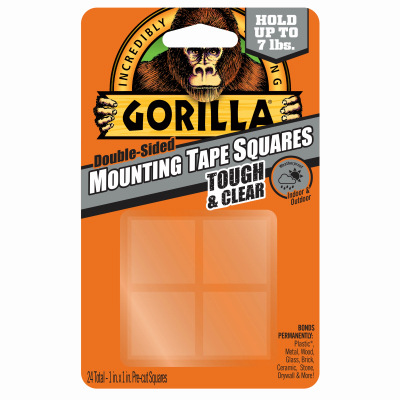 24pk Clr Mounting Square Gorilla