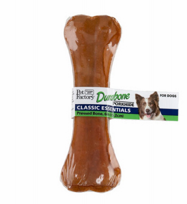 49906   Dog Bone 6" Press Pork