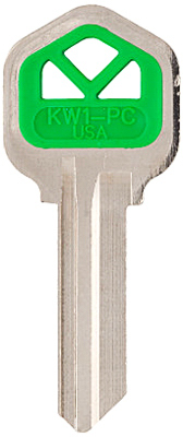 Kwikset Green Key Blank