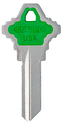 Schlage Green Key Blank