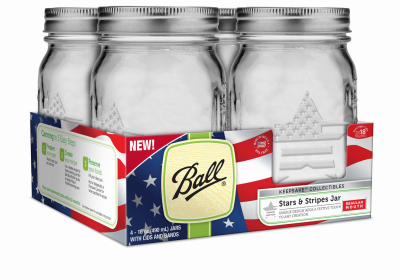 4PK 16OZ Keepsake Jar