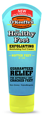 O'K 3 Oz. Exfoliating Foot Cream
