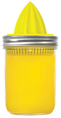 Yellow Jar Juicer Lid