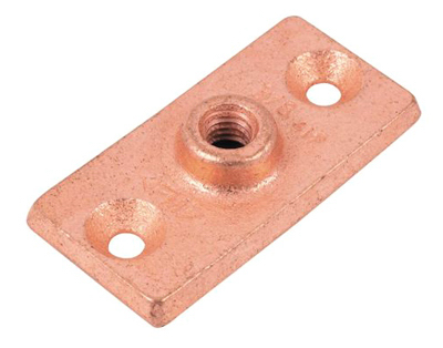 Oatey 335611 Ceiling Plate, 3/8 in, Copper, Galvanized
