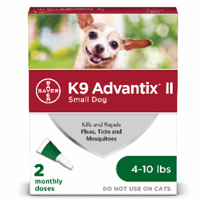 Advantix Small Dog 4-10lb 2pk