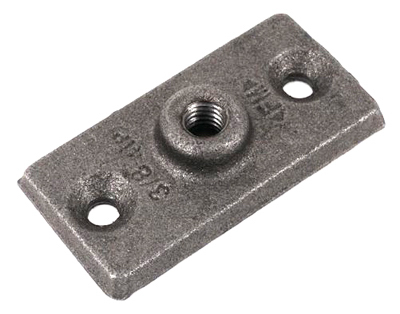 Oatey 335601 Top Plate Connector, 3/8 in, Copper, Galvanized