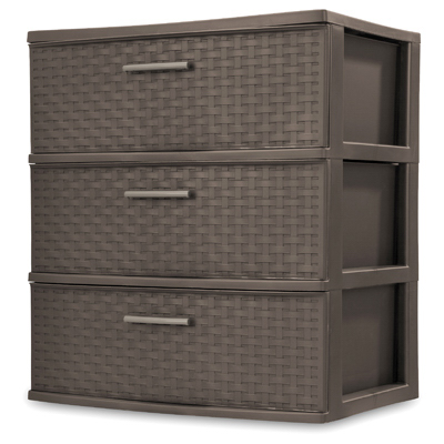 3Drawer Espresso Tower