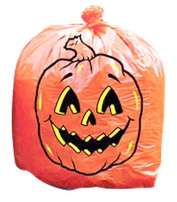 36x48 Pumpkin Lawn Bag
