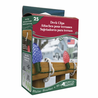 25CT Deck Clips 3210-99-1640