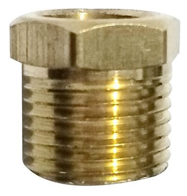 MM 3/8Mx1/4F Brass Reducer