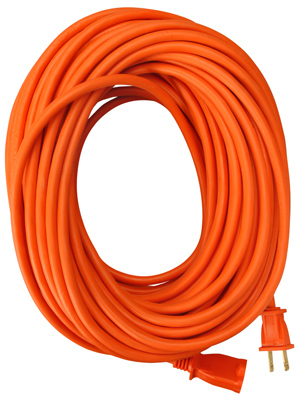 25' 16/2 Orange Extension Cord