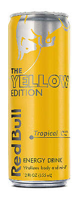 12OZ Yellow Tropical Redbull
