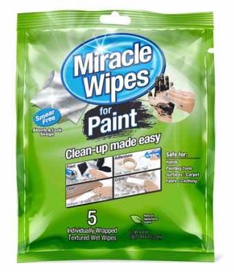 5PK Miracle Wipes