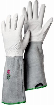 LadiesMED WHT GDN Glove