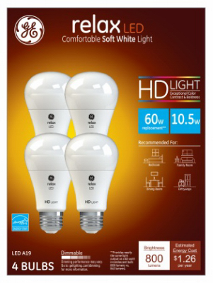 GE4PK 10.5W SW Rel Bulb