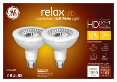 GE2PK 16W SW Par38 Bulb