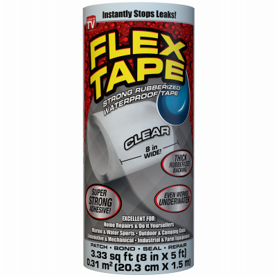 8"x5' Clear Flex Tape