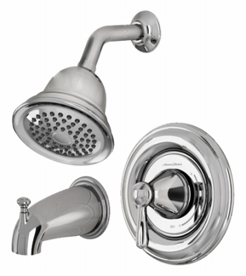 American Standard Marquette 7761 Tub and Shower Set, Brass, Chrome