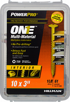 59PK 10x3 WH INT Screw