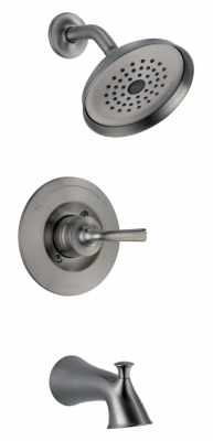 SS SGL Tub/SHWR Faucet