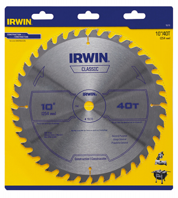 10" 40T Circ Saw Blade