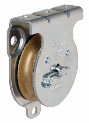3219 2" Wall Mount Sgl Pulley