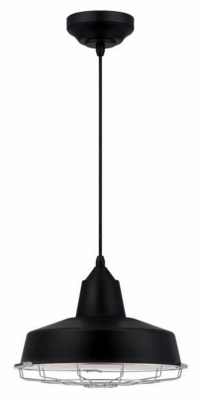 1LGT BLK LED Pendant