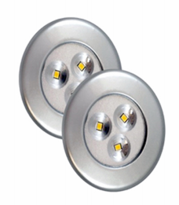 2PK SLV LED Util Light