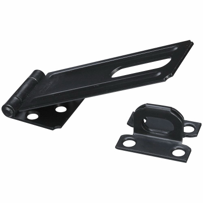 4-1/2" BLK Safe Hasp