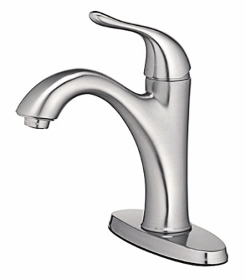 HOMEWERKS 67510W-6101 Lavatory Faucet, 1-Faucet Handle, Metal, Chrome