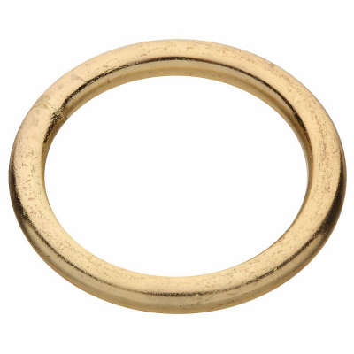 3155 #1 3" Brass Plated Ring