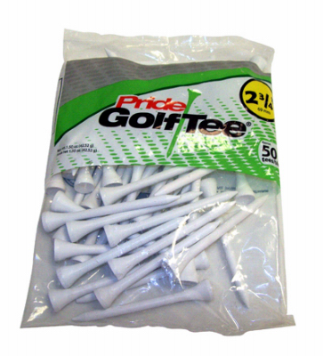 50PK2-3/4" WHT Golf Tee