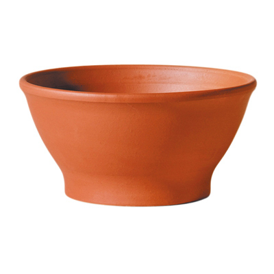 9" Clay Bowl Planter