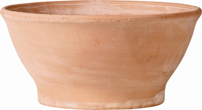 9.1" WHT Bowl Planter