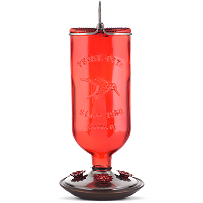 RED Humming Bird Feeder