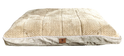 AKC9135  BURLAP PET BED 27X36