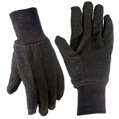 LG Mens Jersey Dot Gloves