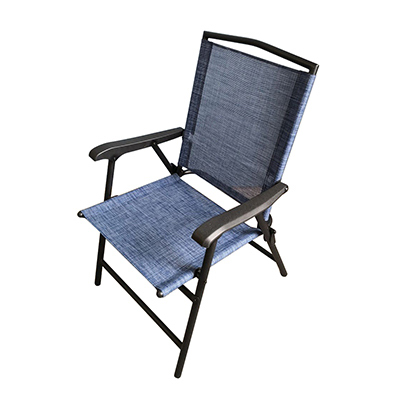 FS Blue Steel Folding Chair