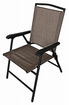 FS Tan Steel Folding Chair