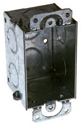 3x2D Steel Switch Box
