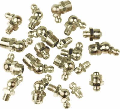 10PK 1/4x28 Grease Fittings
