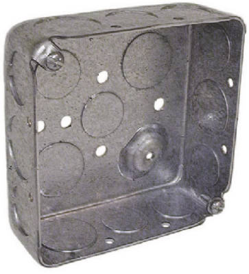 4x1-1/2" Square Steel Box